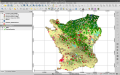 Capture d'écran QGIS