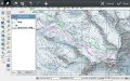 Capture d'écran QGIS